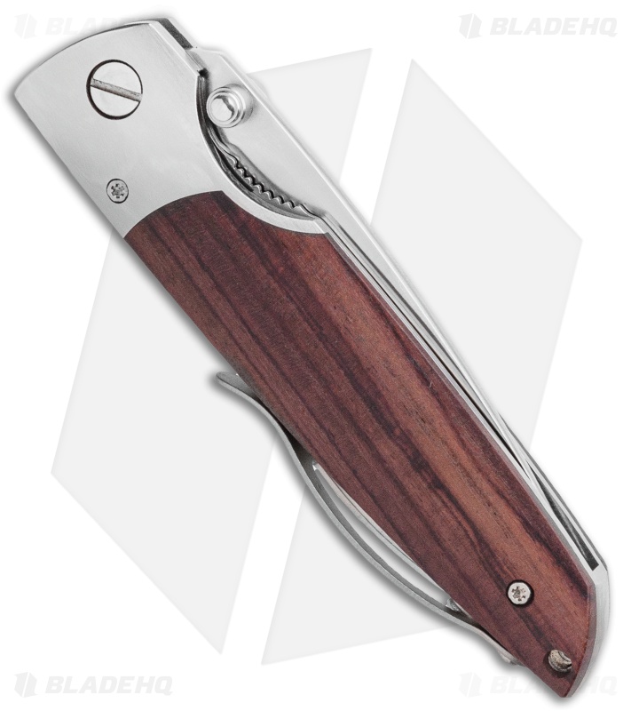Mcusta Taina  Liner Lock Knife Cocobolo Wood (2.75" Satin) MCU143