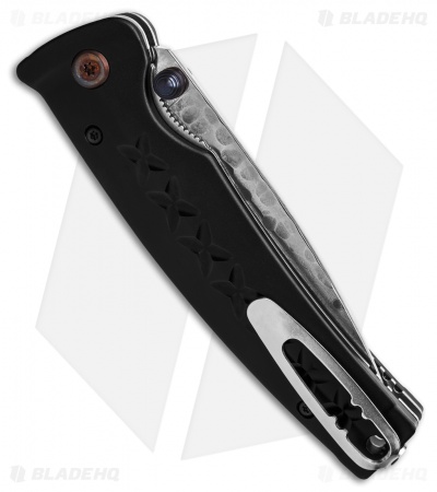 Mcusta Tsuchi Bushi Sword Knife Black (3.25" Damascus) MC-0161D