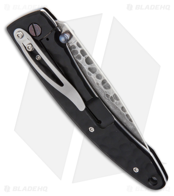 Mcusta Tsuchi MC-114BD Knife Black Stainless Steel (3.25" Damascus)