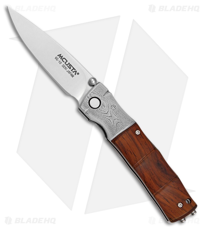 Mcusta Bamboo  Liner Lock Knife Cocobolo (2.75" Satin) MC-145