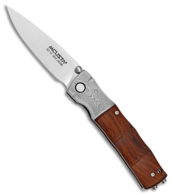 Mcusta Bamboo  Liner Lock Knife Cocobolo (2.75" Satin) MC-145