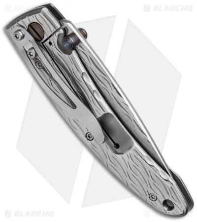 Mcusta Small Nami Frame Lock Knife (2.875" Damascus) MC-111D