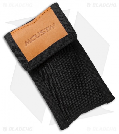 Mcusta Basic MC-23D Liner Lock Knife African Ebony (3.25" Damascus)