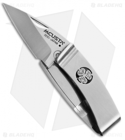 Mcusta Kamon Series Aoi Money Clip Knife (1.875" Satin) MC-81