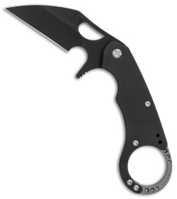 Medford Burung Frame Lock Knife Black PVD Titanium (3.25" Black PVD) MKT