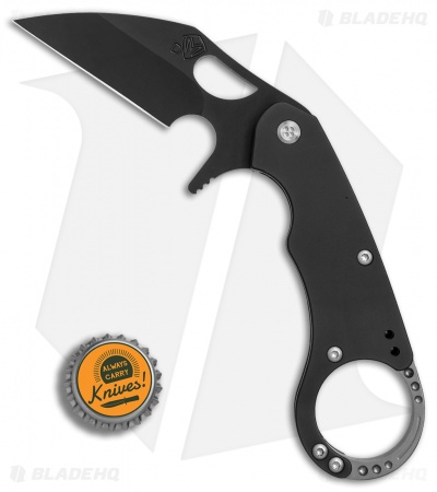 Medford Burung Frame Lock Knife Black PVD Titanium (3.25" Black PVD) MKT