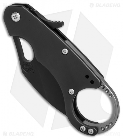 Medford Burung Frame Lock Knife Black PVD Titanium (3.25" Black PVD) MKT