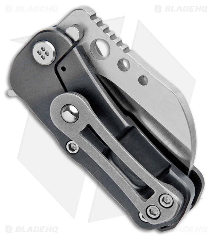 Medford Chunky Monkey Frame Lock Knife Black PVD Ti (2" Tumbled) MKT