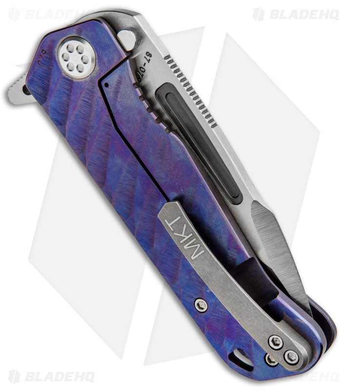 Medford Custom Proxima | Frame Lock Knife | Sculpted Violet Ano