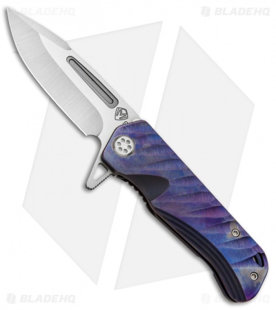 Medford Custom Proxima | Frame Lock Knife | Sculpted Violet Ano