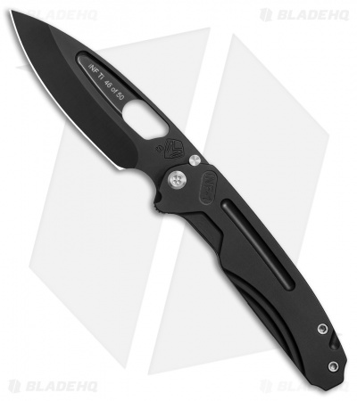 Medford Infraction Frame Lock Knife Black Titanium (3.6" S35VN Black)