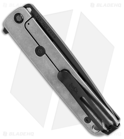 Medford M-48 Hybrid Flipper Knife Titanium/Black Aluminum (3.9" Black PVD)