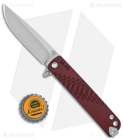 Medford M-48 Frame Lock Knife | Ti/Red | Blade HQ