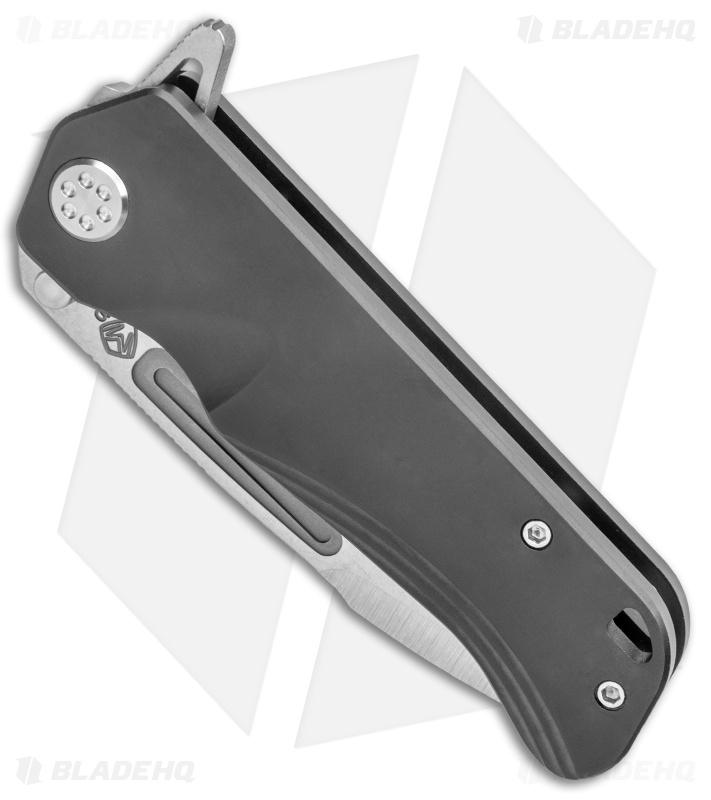 Medford Proxima Frame Lock Flipper Knife PVD Ti (3.875" Stonewash) MKT