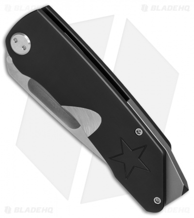 Medford The General Frame Lock Knife Black PVD Titanium (4" Stonewash) MKT
