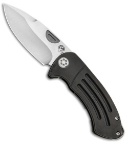 Medford Theseus Frame Lock Knife Black PVD Ti (3.6" Tumbled) MKT