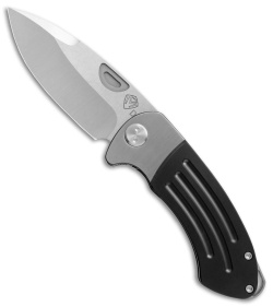 Medford Theseus Frame Lock Knife Black PVD Ti (3.6" Tumbled) MKT