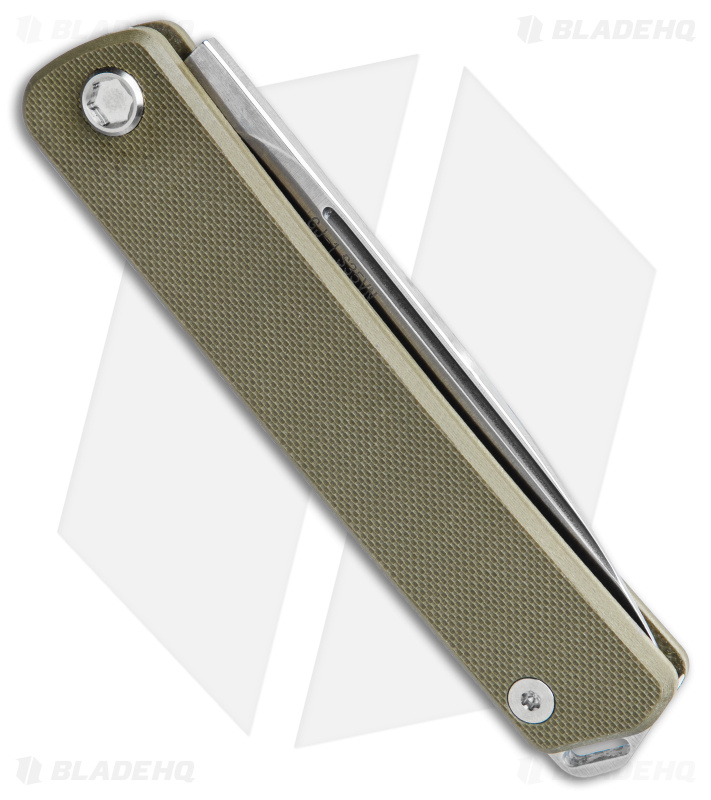 Medford Gentleman Air Jack | Slip Joint Knife | OD Green - Blade HQ