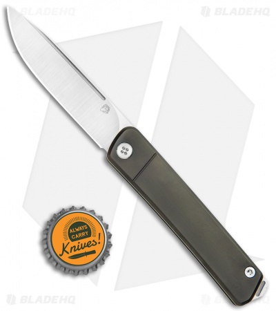 Medford Gentleman Jack Slip Joint Black (3.1" Tumbled) 