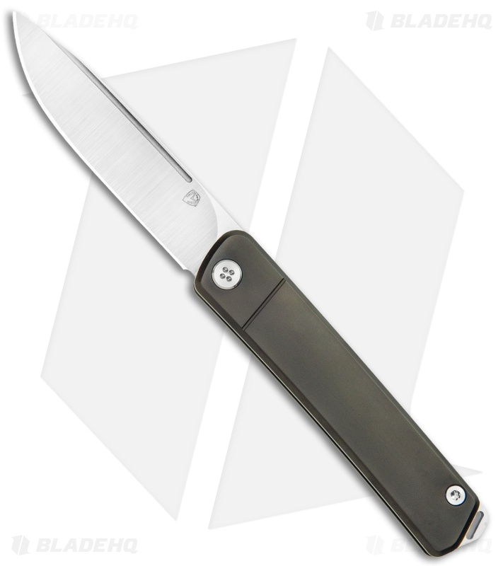 Medford Gentleman Jack Slip Joint Black (3.1" Tumbled) 