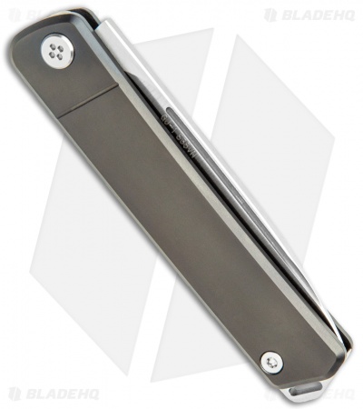 Medford Gentleman Jack Slip Joint Black (3.1" Tumbled) 