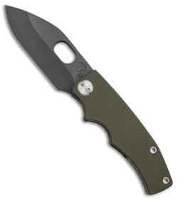 Medford 187RMP Frame Lock Knife OD Green G-10 (3.35" Gray PVD) MKT