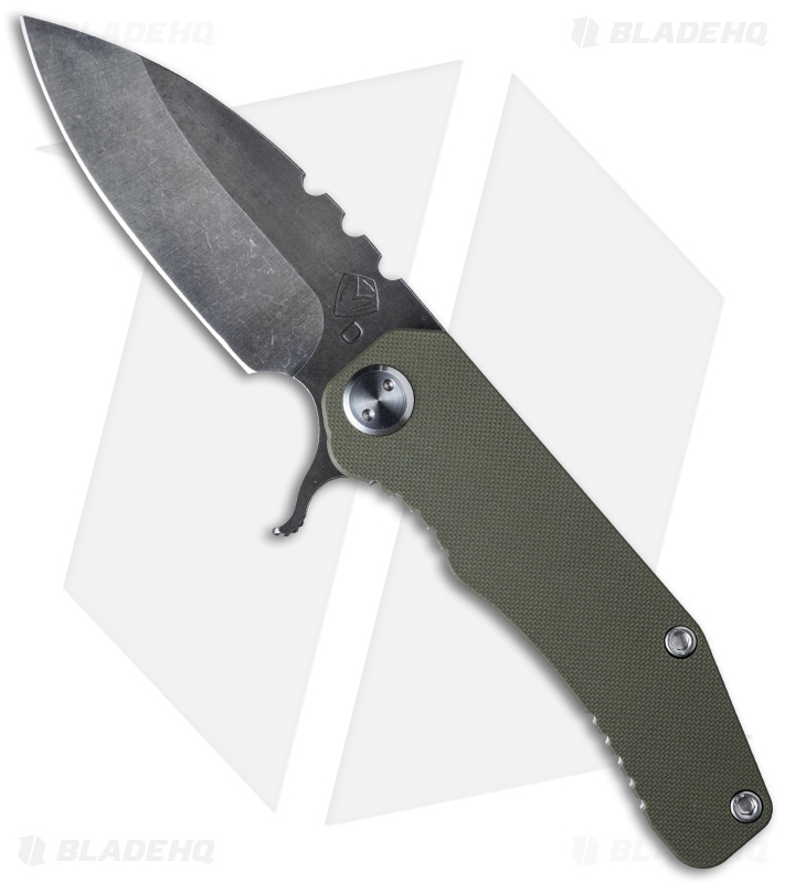 Medford 187F Flipper Knife OD Green G-10 (3.4