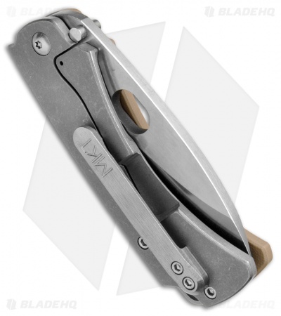 Medford Colonial G Frame Lock Knife Coyote G-10 (3.5" Stonewash) MKT