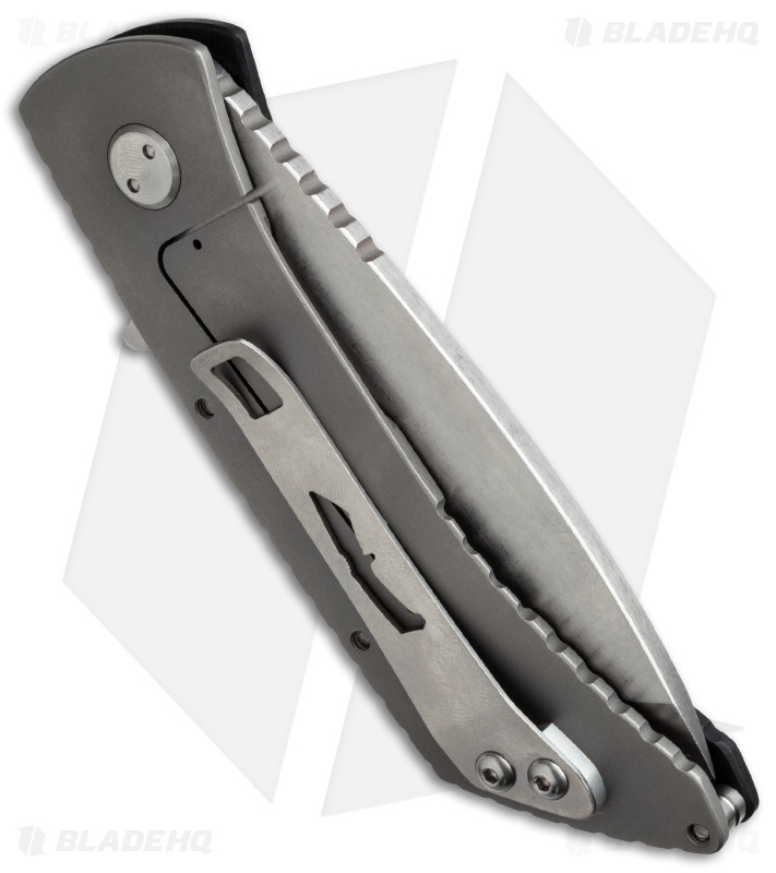 Medford TFF-2 Flipper Frame Lock Knife Black G-10 (4" Stonewash) MKT