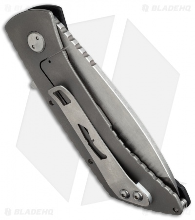 Medford TFF-2 Flipper Frame Lock Knife Black G-10 (4" Stonewash) MKT