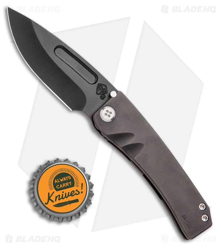 Medford Dress Marauder Frame Lock Knife Black Titanium (2.6" S35VN PVD 