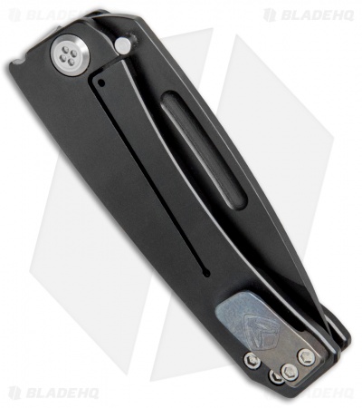 Medford Dress Marauder Frame Lock Knife Black Titanium (2.6" D2 PVD) MKT