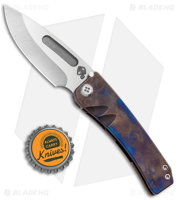 Medford Dress Marauder - Folding Knife | Flamed + Satin | Blade HQ
