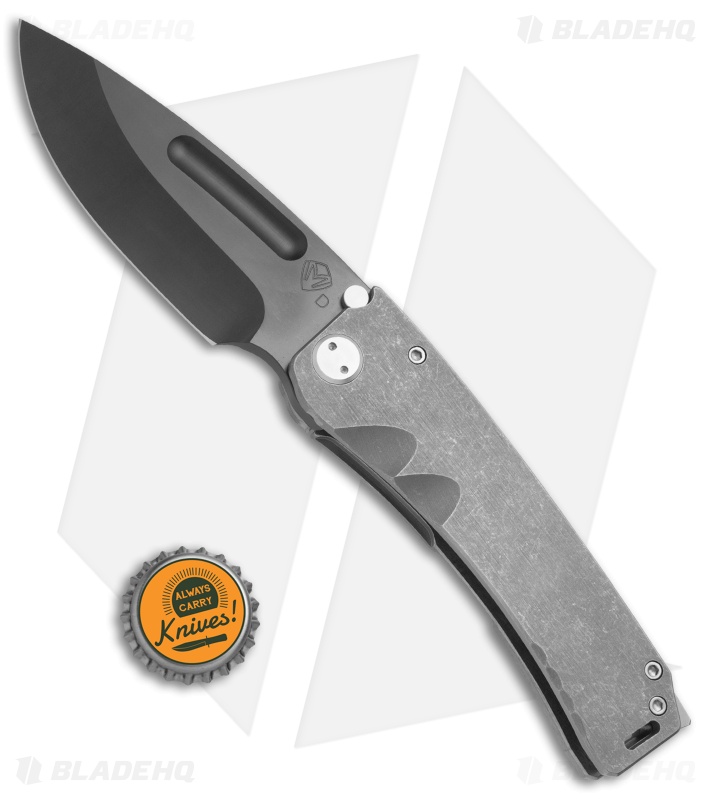 Medford Marauder Frame Lock Knife Titanium (4.25