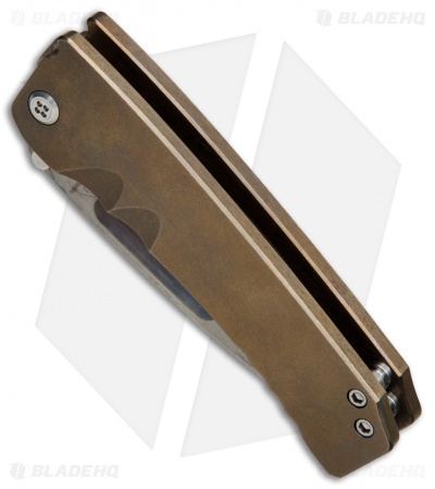 Medford Midi Marauder Frame Lock Knife Bronze Ti (3.625" Vulcan) MKT