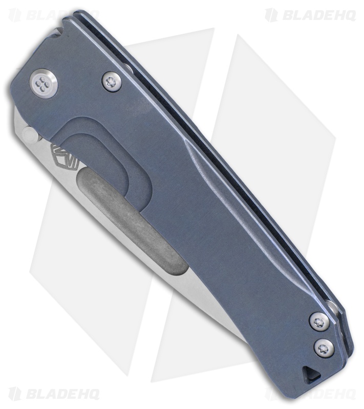 Medford Slim Midi Marauder Frame Lock Knife Blue Ti (3.625" Stonewash) MKT