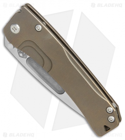 Medford Slim Midi Marauder Frame Lock Knife BronzeTi (3.625" Stonewash) MKT