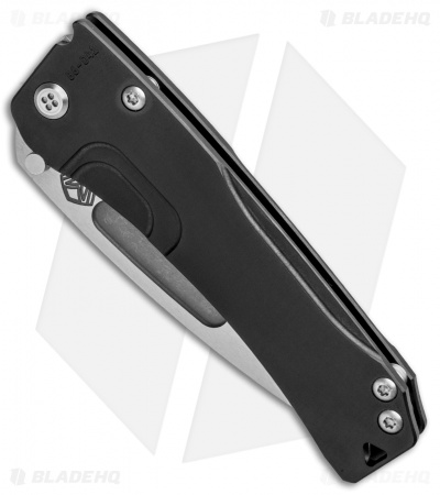 Medford Slim Midi Marauder Frame Lock Knife Black Ti (3.625" Stonewash) MKT