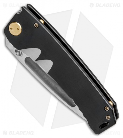 Medford Marauder Tanto Frame Lock Knife Black PVD Titanium (4.25" Stonewash) MKT