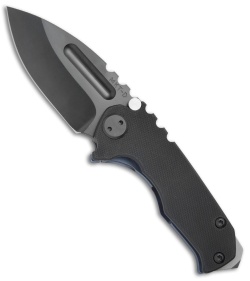 Medford Micro Praetorian G Knife Black G-10/Blue Ano (2.875" Black) MKT