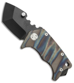 Medford Panzer Tanto Frame Lock Knife Flame Ti (2.5" Black) MKT