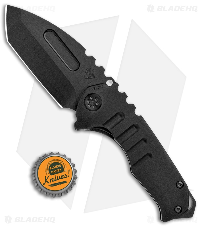 Medford Praetorian Genesis T Tanto Knife Black PVD Ti (3.3" Black PVD 3V