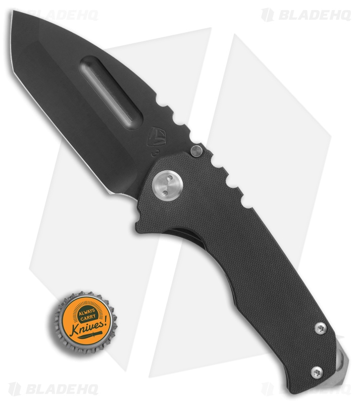 Medford Praetorian Genesis G Tanto Knife Black G-10/PVD (3.3" 3V Black PVD) MKT