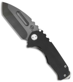 Medford Praetorian Genesis G Tanto Knife Black G-10/Flamed Ti (3.3" Vulcan) MKT