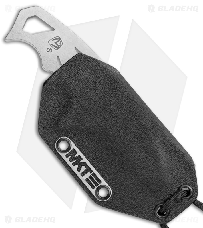 Medford Praetorian Neck Knife Black Kydex Sheath (3" Stonewash) MKT