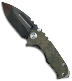 Medford Micro Praetorian G Knife Digi Camo G-10/Custom Clip (2.875" Vulcan) MKT