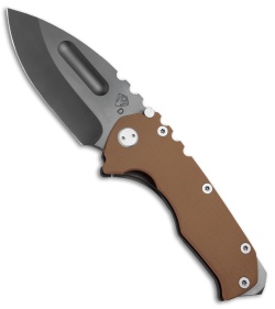 Medford Praetorian G Knife Coyote G-10/Black Ti (3.75" Black) MKT