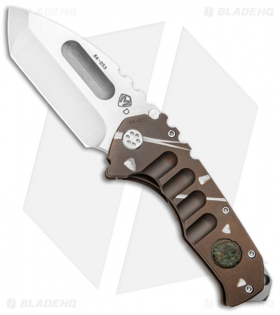 Medford Custom Praetorian T | Frame Lock Knife | Roman Coin