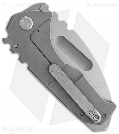 Medford Praetorian G Frame Lock Knife Black G-10 (3.75" Satin D2)