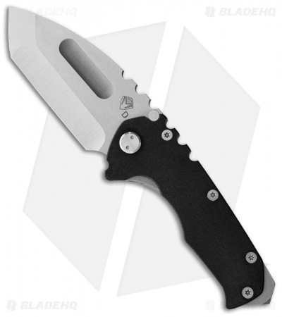 Medford Praetorian G Frame Lock Knife Black G-10 (3.75" Satin D2)